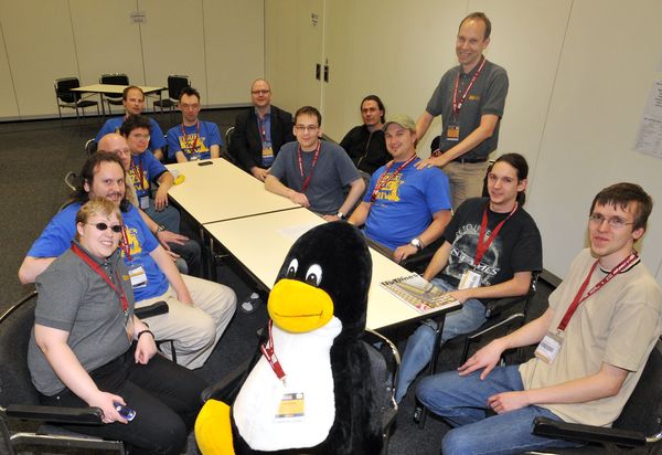 Helfertreffen auf dem LinuxTag 2008